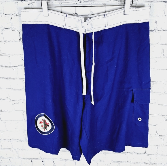 CALHOUN | NHL Winnipeg Jets hockey swim board shorts - Picture 1 of 7